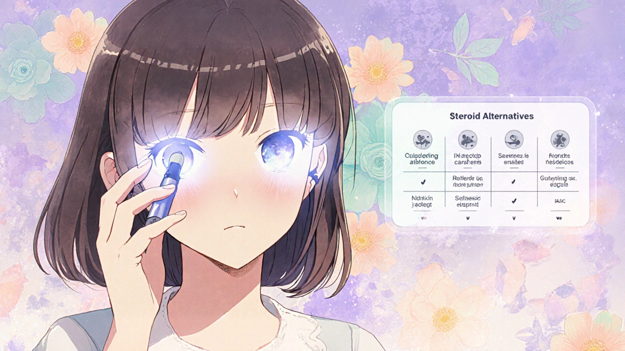 Compare FML Forte (Fluorometholone) with Alternatives for Eye Inflammation